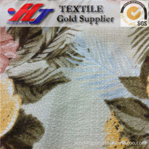 100%polyester linnet print for dress and lady's cloth